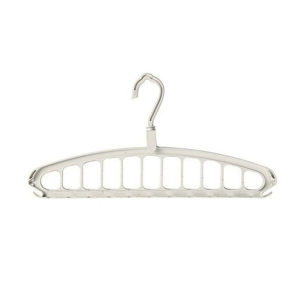 Multifunctional Clothes Hanger | 11-Hole Large Capacity Organizer | Space-Saving Horizontal & Vertical Storage | Durable Thickened Material | Home Wardrobe Solution | 1 Pack