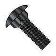thumbnail image 1 of 1/4-20X1 Carriage Bolt Fully Threaded Black Oxide and Oil (Pack Qty 1,500) BC-1416CB, 1 of 1