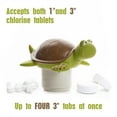 thumbnail image 6 of XY-WQ Chlorine Floater, Floating Pool Chlorine Dispenser (Turtle), Fits 1 and 3 inch Tablets for Pools, Hot Tub, Spa (1 Piece), 6 of 6