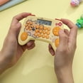 thumbnail image 6 of Gamepad Shaped 8-Digit LCD Calculator with Mute Buttons, Portable Desktop Calculator for School Office Accounting, Cute Math Calculator for Students Gamers, 6 of 6