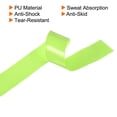 thumbnail image 4 of Unique Bargains 43.3' Absorb Sweat Non-Slip PU Tennis Racket Overgrip Tape Wraps Light Green 12 Pack, 4 of 6