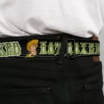 thumbnail image 4 of Scooby Doo Belt, Seatbelt Buckle Belt, Shaggy Mystery Machine Hot Boxed Baked Black Gray Green, 34 to 52 Inches, 4 of 9