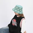 thumbnail image 3 of Flower Reversible Bucket Hat Summer Beach Travel Fisherman Cap Beach Wide Brim Sun Hat for Women Men, 3 of 6
