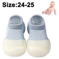 thumbnail image 1 of Zapatos para caminar de punto para bebés, niñas y niños, zapatillas sin cordones para exteriores, 1 of 7