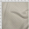 thumbnail image 4 of oneOone Cotton Poplin Twill Light Beige Fabric Asian Suzani Craft Projects Decor Fabric Printed By The Yard 56 Inch Wide, 4 of 5