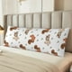 thumbnail image 2 of Balery Rabbit And Squirrel Funda Protectora para Almohada Corporal de Algodón Hipoalergénico con Cierre(55 x 21 pulgadas), Almohadas No Incluidas, 2 of 7