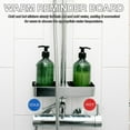thumbnail image 3 of MUSEYA 4 Pairs Self Adhesive Faucet Labels Assorted Color Acrylic Perfect for Bathroom and Washroom, 3 of 5