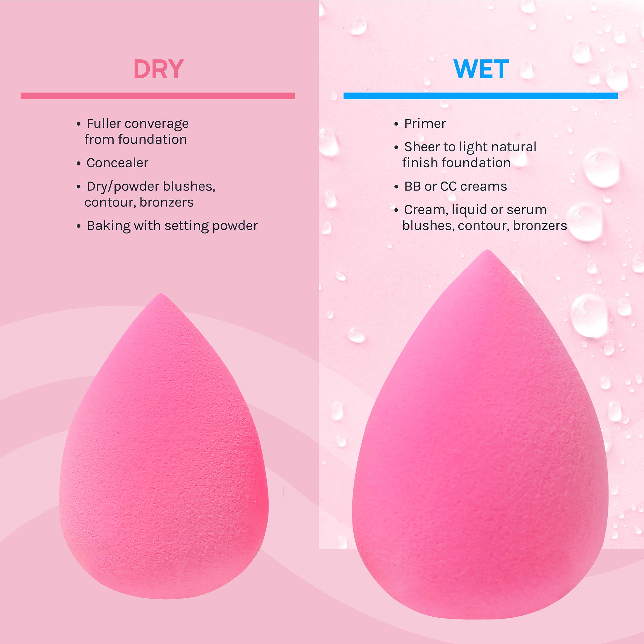 AOA Paw Paw Super Soft Wonder Blender Makeup Sponge 1 Count- Teardrop