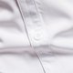 thumbnail image 5 of Camisas De Para Hombre Camisa de manga larga asimétrica bordada para hombre Camisa de mezclilla occidental (White, M), 5 of 7