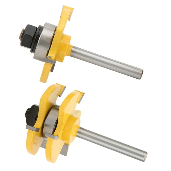 Teeth Router Bit,2Pcs T shape Router Tshape Router Bit Router Bit Highly Recommended