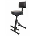 thumbnail image 3 of Silla de tambor taburete de guitarra plegable con respaldo ajustable perfecl, 3 of 8