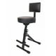 thumbnail image 3 of Silla de guitarra,Silla de guitarra Taburete de guitarra plegable Silla de tambor,Ajuste del asiento de guitarra acolchado con respaldo.,Banco de guitarra plegable Accesorios para, 3 of 8