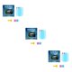 thumbnail image 3 of Riwesomey 1 par de películas para retrovisor automotriz, portátiles, transparentes, HD, profesionales, a prueba de lluvia, para espejo retrovisor de Type1 NO1 Riwesomey CBP449036, 3 of 6