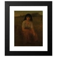thumbnail image 2 of George Fuller 12x14 Black Modern Framed Museum Art Print Titled - The Quadroon (1880), 2 of 5
