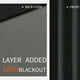 thumbnail image 3 of Cortinas Joydeco 2 paneles térmicas blackout 132x305 cm, 3 of 8