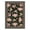Black, variant on Garvee 8'x10' Vintage Floral Area Rug Washable Foldable Printed Carpet, Non Slip Floor Indoor Mat for Living Room Bedroom Home Office, Gray