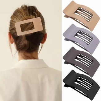 Large French Hair Side Combs for Thick Hair, Strong Hold Bun Camila Paris CP2941 French Hair Side Combs, Beige Pearl  main image 3