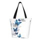 thumbnail image 1 of Disketp Blue Flying Butterflies for Women’s Casual Shoulder Tote Bag Cross-body Handbags for Shopping, Travel and Daily Use, 1 of 6