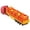 Red, variant on Large Inertial Transport Truck Toy for City Simulation, Fruit and Vegetable Trailer Model Vehicle, Big Carrier Truck for Educational Play