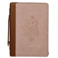 thumbnail image 1 of Bible Cover Fashion Pink/Brown Trust Prov. 3:5, 1 of 1
