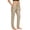 0_ Beige, variant on Womens Wide Leg Pants, High Waist Ruffle Hem Craft, Lightweight Airy Fabric with Loose Fit for Vacation Casual Occasion Brown S