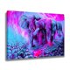 thumbnail image 2 of Póster de lienzo de elefantes psicodélicos, decoración de dormitorio, paisaje deportivo, decoración de oficina, regalo, estilo marco, 20 x 30 cm, 2 of 8