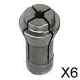 thumbnail image 1 of Colaxi 6X 3mm/6mm High Precision Collet Chuck Adapter Machine Air Die Grinder Collect, 1 of 8
