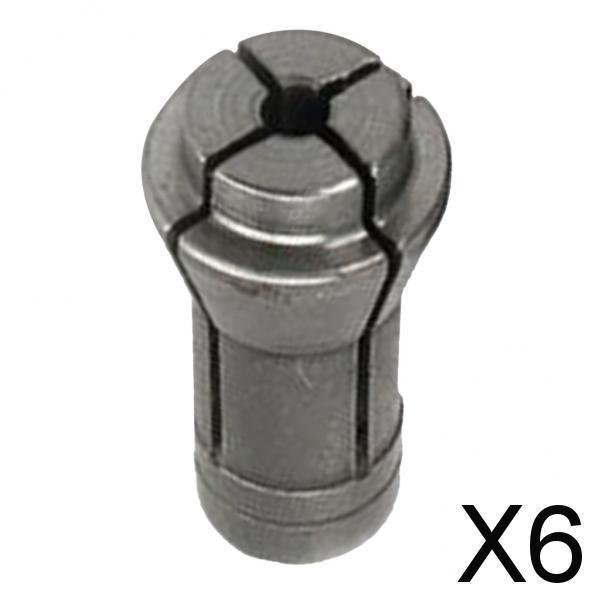 Colaxi 6X 3mm/6mm High Precision Collet Chuck Adapter Machine Air Die Grinder Collect
