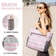 thumbnail image 4 of Bolsa de Playa G4Free Impermeable y a Prueba de Arena Gran Capacidad Rosa, 4 of 7
