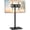 Black, variant on TAVR Furniture Universal Floor TV Stand with for 32"-60" TVs up to 88 lbs, Modern Black TV Stands with Swivel Mount for Bedroom