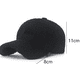 thumbnail image 2 of Harhinhe Gorra de béisbol de lana de cordero artificial Cálido invierno Teddy scratch polar gorra de hip hop, 2 of 5