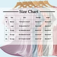 thumbnail image 2 of Ohufall Pajama Tops for Women with Built in Bra Plus Size Solid Casual Short Sleeve Crew Neck Sleep T Shirts Womens Soft Comfy Button Up Loungewear Tees, 2 of 5