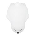 thumbnail image 2 of LED Colorful Night Light Cute Lying Bear Shaped Soft Silicone USB Rechargeable Bedside Night Lamp, 2 of 5