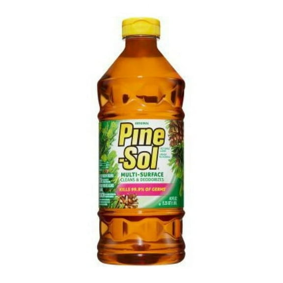 Pine-Sol 40236 Cleaner & Disinfectant, Regular Scent, 60 Oz, Each