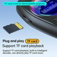 thumbnail image 5 of Bluetooth 5.4 Audio Receiver and Transmitter, AUX Bluetooth Adapter, 3.5mm Wireless Audio Receiver, HD Display Screen, 10m Range, Lossless Sound Quality, Suit for Speaker/Home Stereo/Wired Headphones, 5 of 9