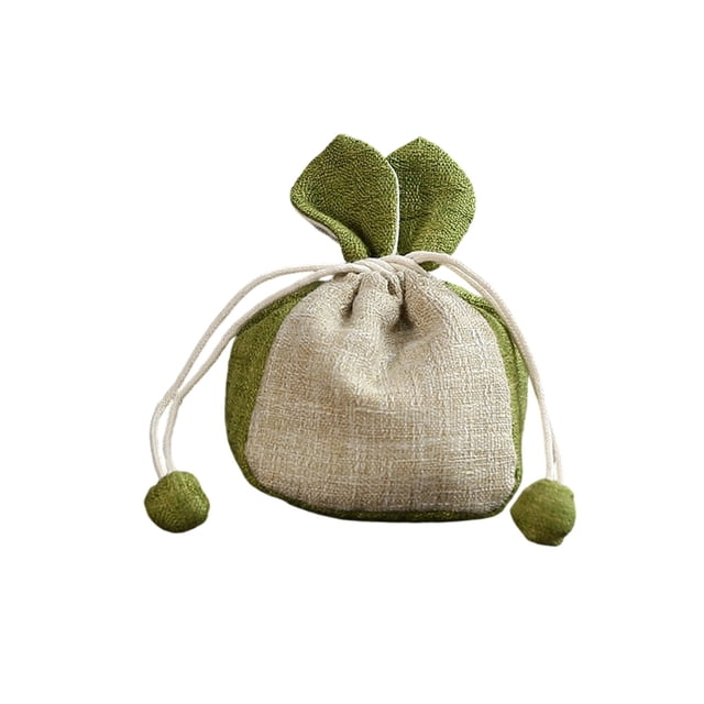 Bolsas Pequeñas para Dulces Bolsas de Embalaje de Dulces de Cordón de Pascua 15.8x10.6x1cm Material Resistente para el Ritual de Vacaciones