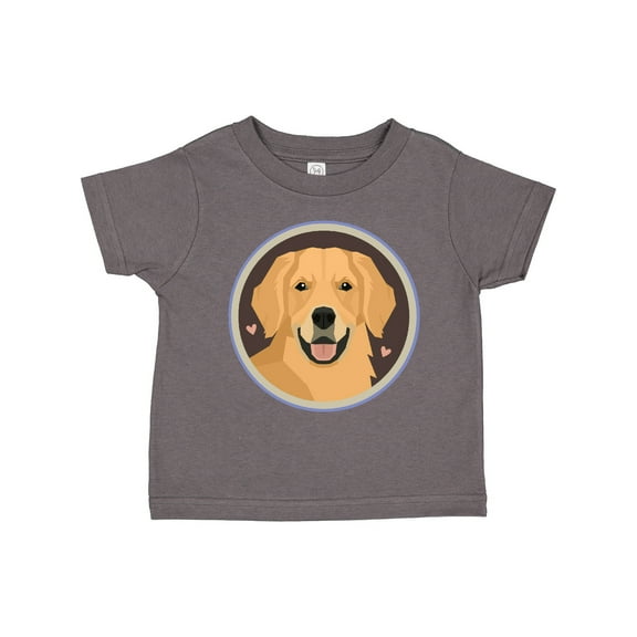 Inktastic Golden Retriever Dog Boys or Girls Toddler T-Shirt