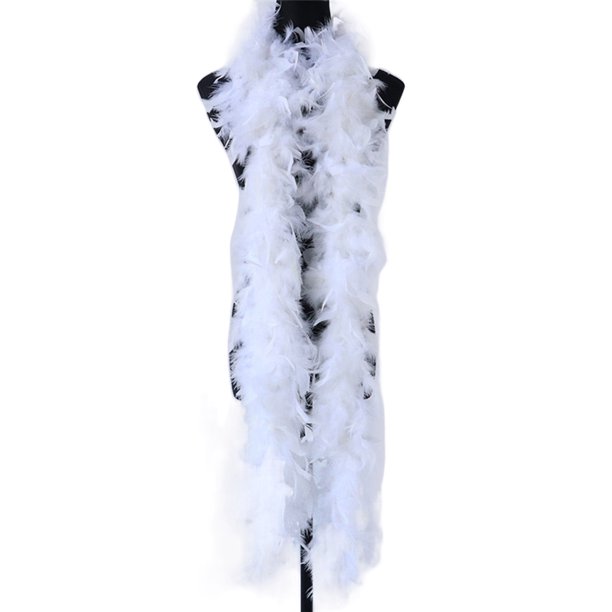 Feather Boa 80g/2m Long Adult Unisex Colour Feather Boa Fancy Dress