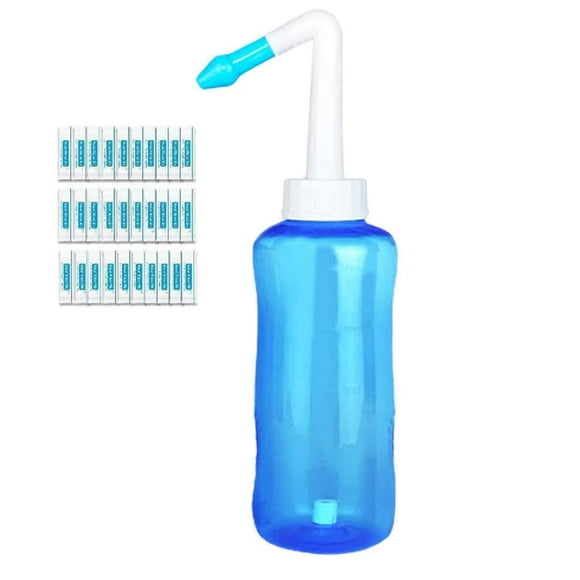 Sinus Rinse,300Ml Sinus Rinse Kit With 30 Packets