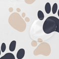 thumbnail image 4 of Yayeee Shower Curtain with Hooks 72"x72" Waterproof Fabric Bathroom Hanging Decor, Black Cat Paw, 4 of 5