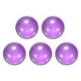thumbnail image 1 of Bola de Contacto de Acrílico Transparente Morada para Principiantes - 20 mm, Paquete de 5, 1 of 3
