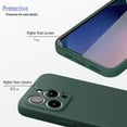 thumbnail image 4 of Case for iPhone 13 Pro Max, iPhone 13 Pro Max Phone Case with HD Clear Tempered Glass Screen Protector, Soft Slim Silicone Case Compatible with iPhone 13 Pro Max 6.7 inches, Green, 4 of 12