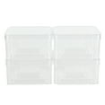 thumbnail image 4 of Caja de almacenamiento, 4 juegos de caja de plástico transparente para dulces, caja de almacenamiento para dulces, máxima comodidad, 4 of 8