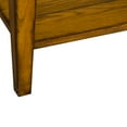 thumbnail image 4 of Lake House Medium Brown Square Lamp Table, 4 of 10