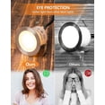 thumbnail image 4 of Recessed LED Deck Light Kit (10 Pack), 12V Low Voltage Landscape Lighting, IP67 Waterproof Outdoor Step Light, Garden Warm White Deck Lighting, 4 of 5