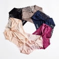 thumbnail image 4 of Lencería De encaje para mujer/Seda fría/sin costuras/Cintura baja/M A 3xg/talla grande, 4 of 4