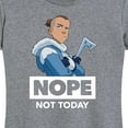 thumbnail image 3 of Avatar - The Last Airbender - Sokka Nope - Women's Short Sleeve Graphic T-Shirt, 3 of 5