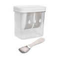thumbnail image 3 of Colador de alimentos para yogur griego, separador de suero para leche de yogur casero y cuchara, 3 of 7
