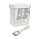 thumbnail image 3 of Colador de yogur griego, filtro de malla fina para leche de soja, coladores de alimentos, separador de suero y cuchara, 3 of 7