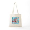 thumbnail image 6 of CafePress - Little Swimmer Girls Tote Bag - Unisex Canvas Tote Bag, Beige, 1-Piece, 6 of 7